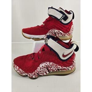 Nike LeBron 17 “Graffiti Remix” CT6047-600 – Men’s US 11 / Red